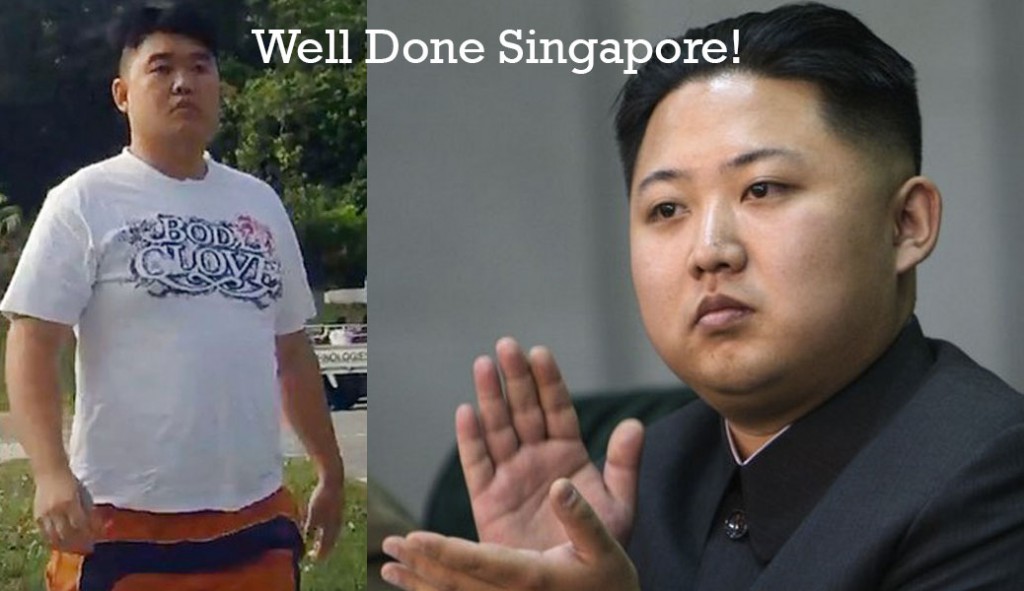 Kim Jong-un Claps for Singapore's Kim Jong-un - Alvinology