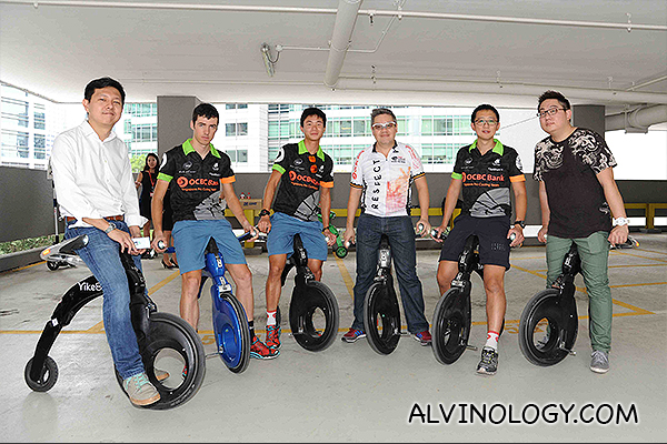 OCBC Cycle Singapore Pop-Up Store and Wheels of Time bicycle exhibition @ OCBC Centre - Alvinology