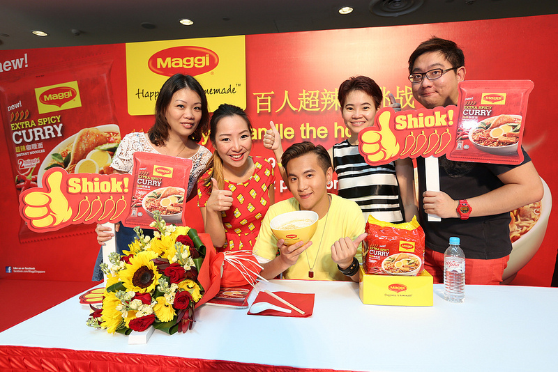 Are You HOT Enough for the New MAGGI Extra Spicy Curry Noodles? - Alvinology