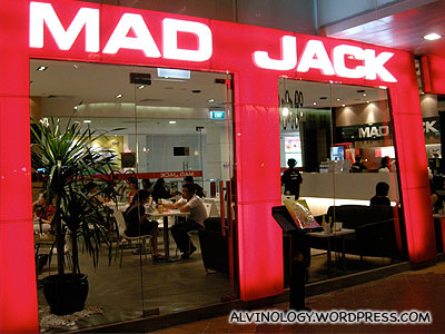Mad Jack Cafe (Paradiz Centre) - Alvinology