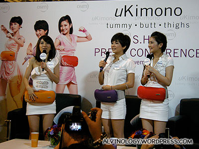 S.H.E. uKimono Press Conference @ ION Orchard - Alvinology