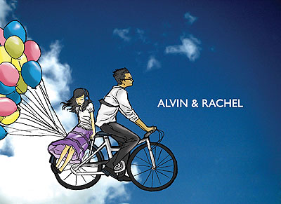 Alvin & Rachel's Wedding Invite Card - Alvinology