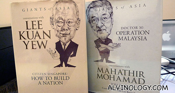 Book Reviews: Tom Plate's conversations with Lee Kuan Yew and Mahathir Mohamad - Alvinology