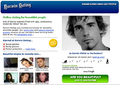 darwin dating website