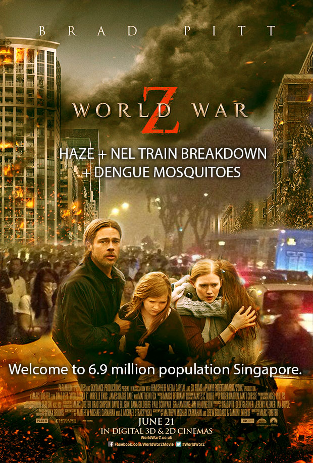 World War Z - Welcome to 6.9 million population Singapore - Alvinology