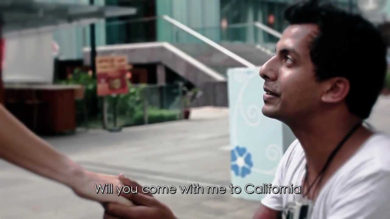 Gay Marriage Proposal at Orchard Road, Singapore - Alvinology