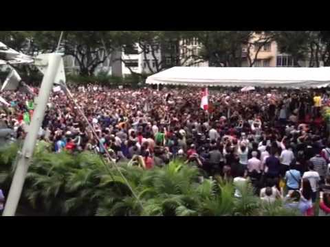 Hong Lim Park Protest Against the Population White Paper in Singapore - Alvinology