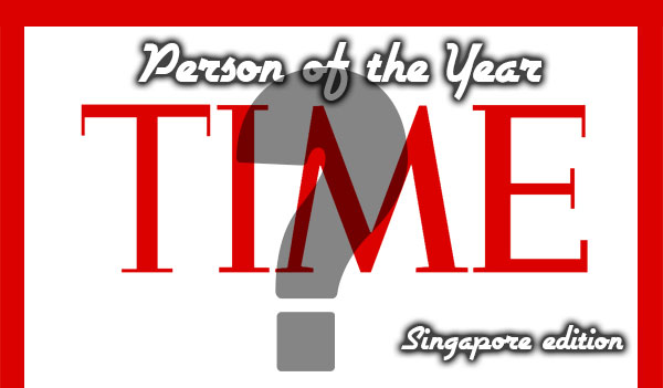 Time Person of the Year 2014 (Singapore Edition) - The Winner is... - Alvinology