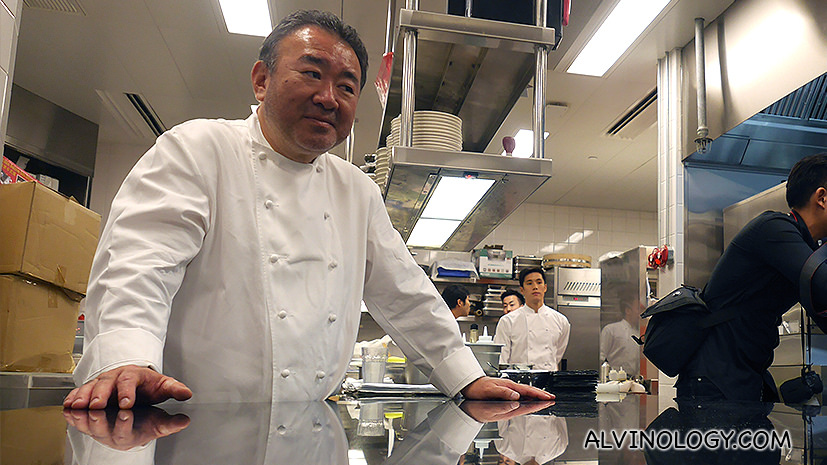 Chef Tetsuya Wakuda from Waku Ghin, Singapore awarded with The Diners Club Lifetime Achievement Award - Asia 2015 - Alvinology