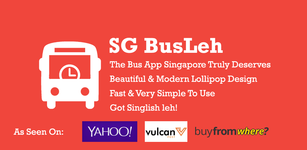 SG BusLeh - The Only Bus App You Ever Need - Alvinology