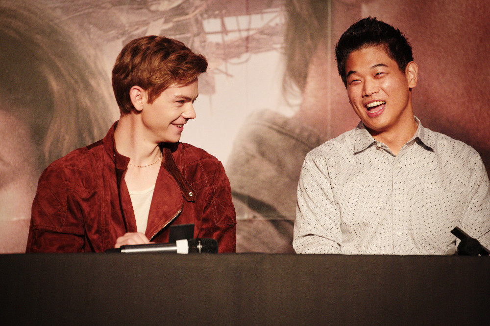 Thomas Brodie-Sangster and Ki Hong Lee of Maze Runner Meet Fans in Seoul - Alvinology