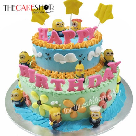 Minions Birthday Cake