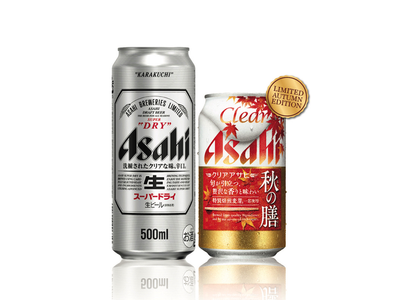Clear Asahi Autumn brew launches at $4.80, slightly more alcohol content - Alvinology