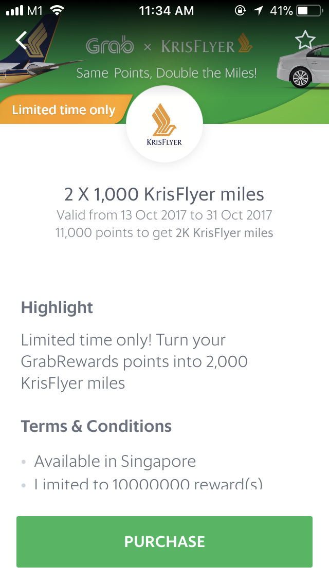 Here's how to convert your GrabReward points to KrisFlyer miles Here's how to convert your GrabReward points to KrisFlyer miles - Alvinology