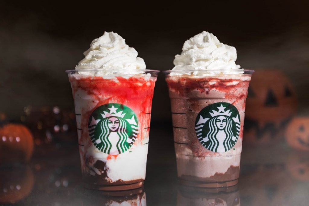 Starbucks' new Mr. and Mrs. Vampire drinks and halloween pastries are too lovely to be spooky - Alvinology