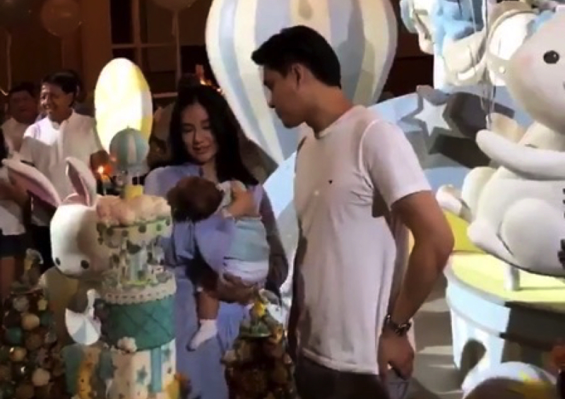 Kim Lim celebrates baby Kyden's 99th day with a huge party - Alvinology