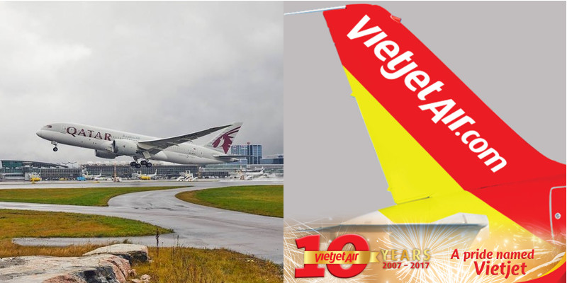 Vietjet + Qatar Airways lets you travel from Vietnam and Taiwan to Doha nonstop - Alvinology