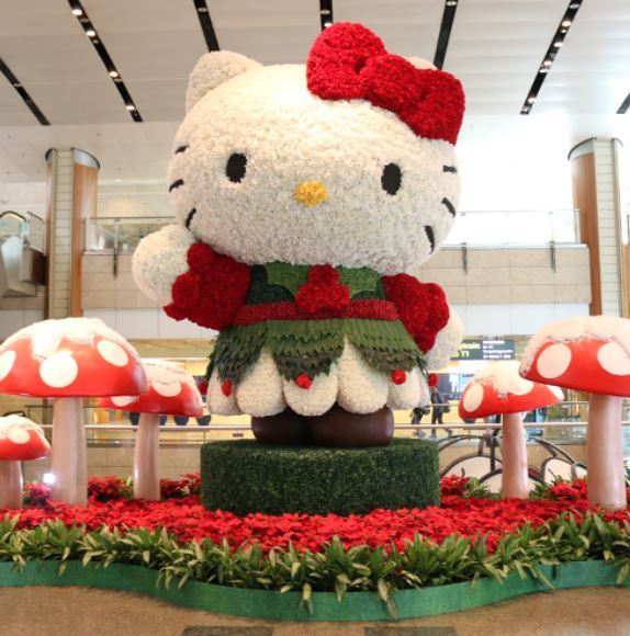 Hello Kitty And Sanrio Friends Return For a Kawaii Christmas at Changi Airport - Alvinology