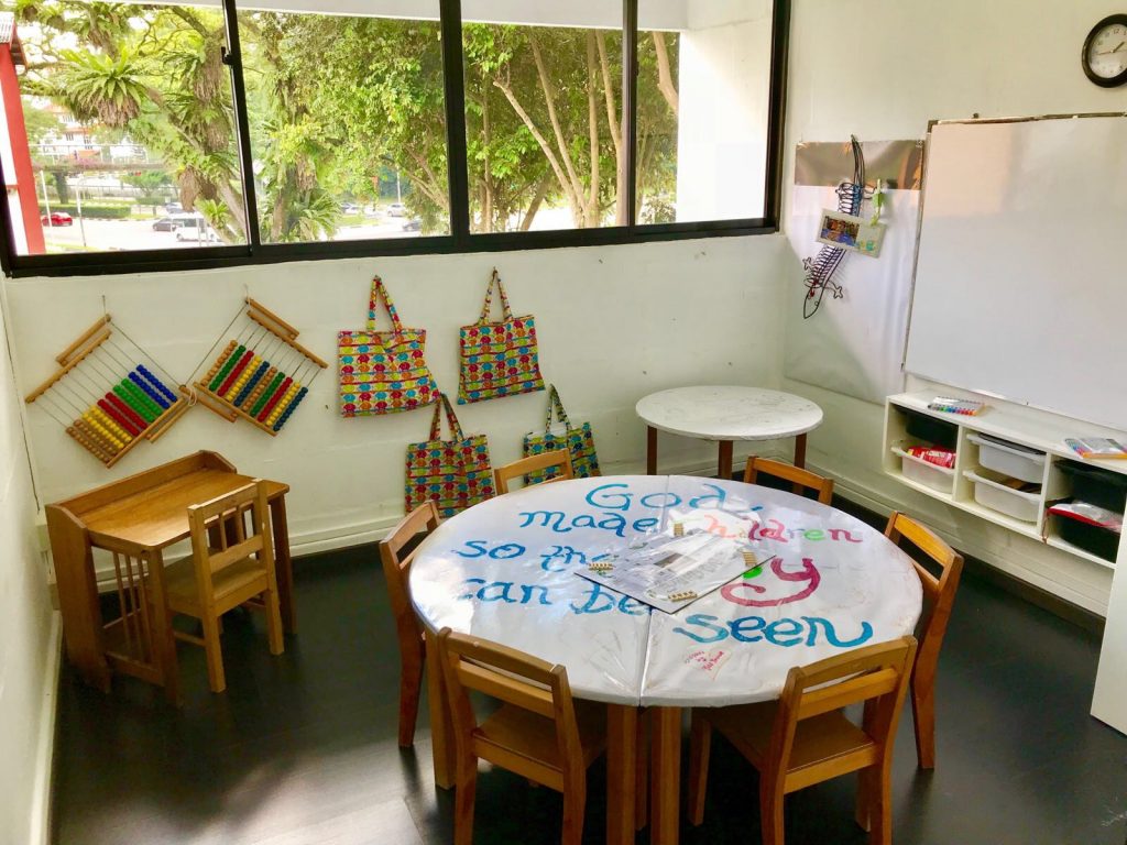 The math classroom in Tambalog’s Ladder Room. (Credit: Tambalog)