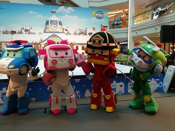 Robocar Poli Makes Debut Appearance At Plaza Singapura - Alvinology