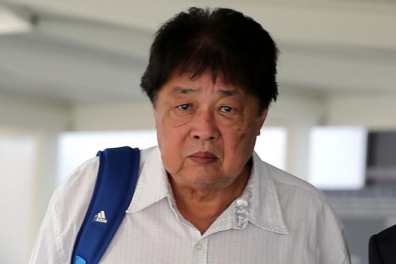 Tay Yong Kwang, 69, was fined $1,000 for leaving flour around Woodleigh MRT station causing the station to be shut down. Photo via Straitstimes.com