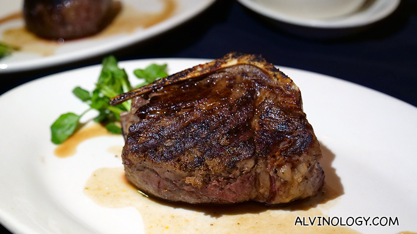 Mussels are available at Morton's The Steakhouse for their Autumn menu 10oz American Wagyu New York Strip (S$138++)