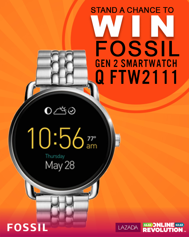 Fill Your Christmas Tree With These Fossil X Lazada 12/12 Mega Deals Fill Your Christmas Tree With These Fossil X Lazada 12/12 Mega Deals - Alvinology