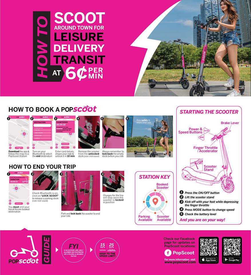 Scoot your way to a free e-Scooter with PopScoot - Alvinology