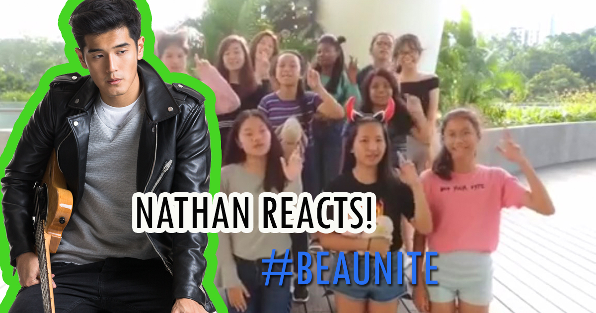 Nathan Hartono supports "BEAUNITE" - Alvinology