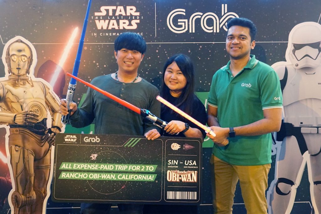 This girl beat the Star Wars escape room challenges in under 10 minutes so she gets to go to San Francisco thanks to Grab - Alvinology