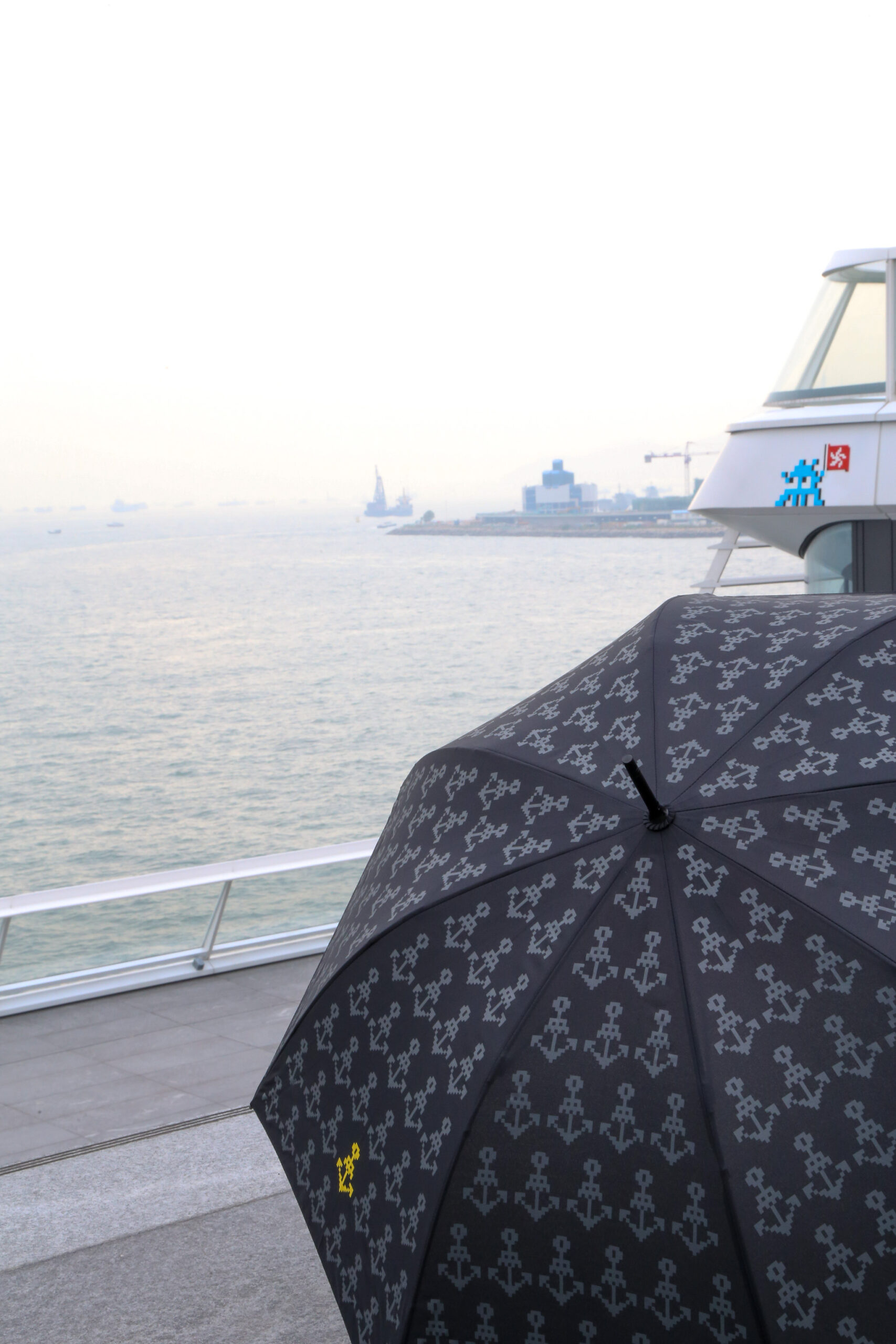 French urban artist Invader 'attacks' Harbour City Hong Kong for charity - Alvinology