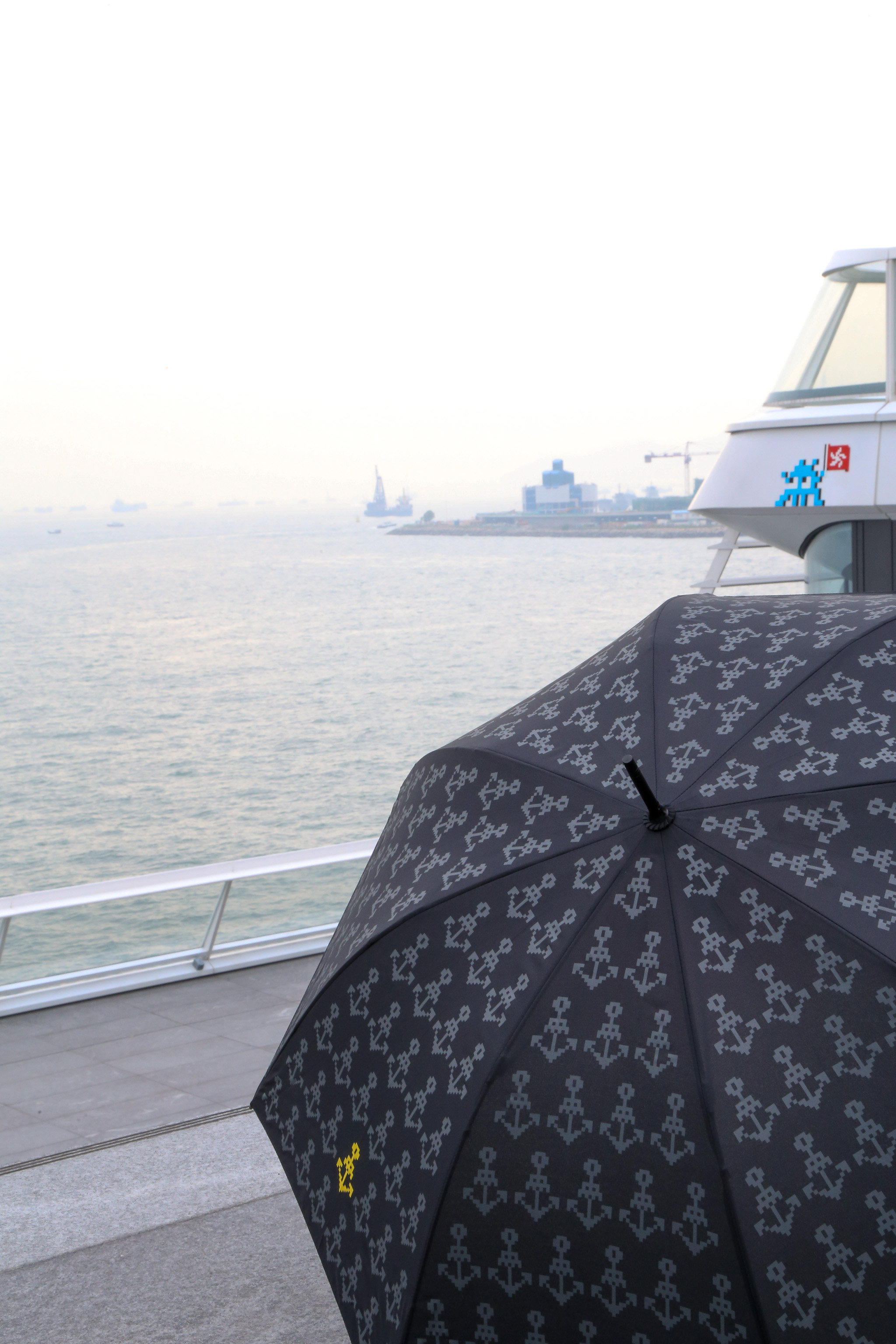 French urban artist Invader 'attacks' Harbour City Hong Kong for charity - Alvinology