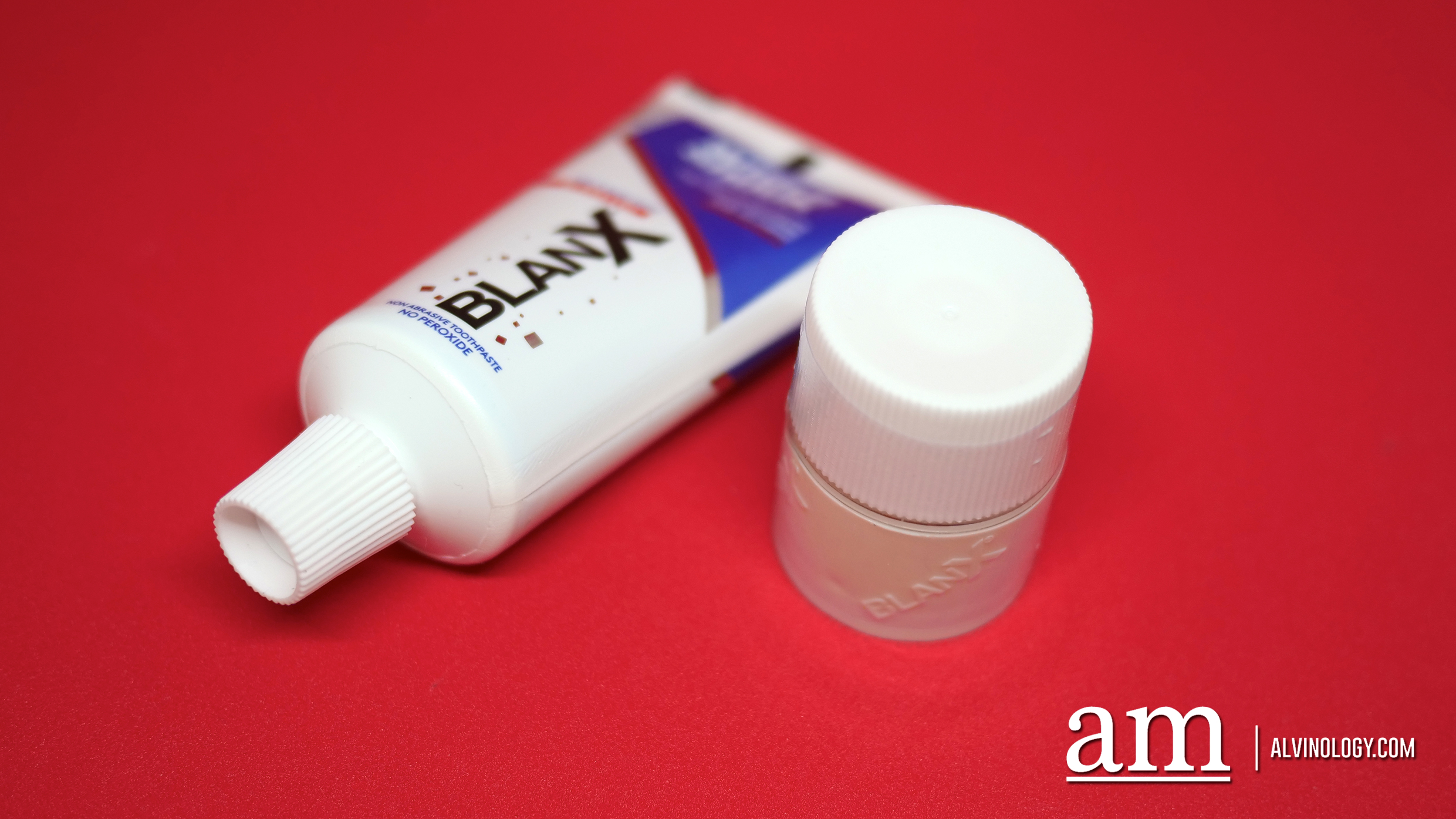 BlanX White Shock - this toothpaste brand from Italy uses a LED accelerator to whiten your teeth - Alvinology