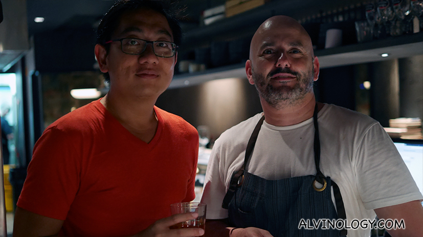 Me with Chef JP
