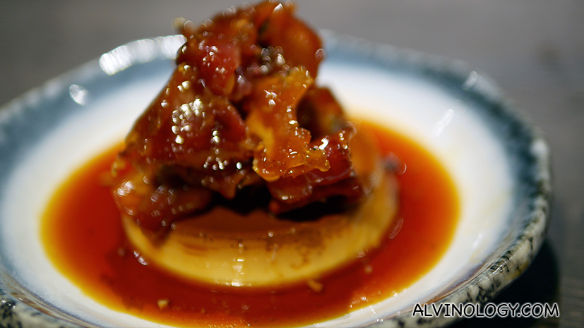 Lardo Flan, Caramelised Pancetta ($14)
