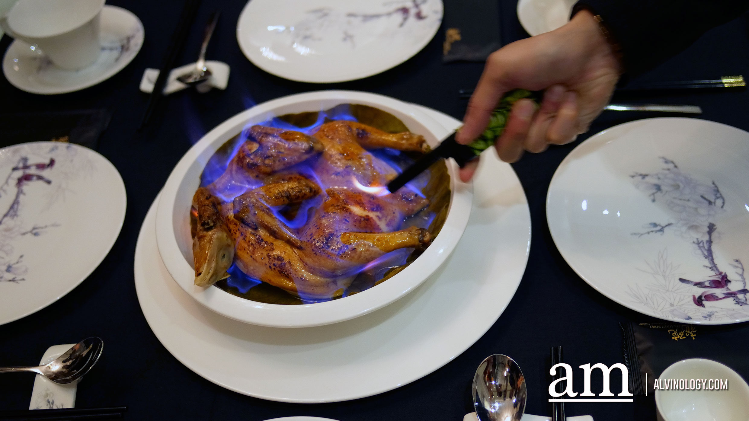 This creative interpretation of 火鸡 (Chinese for turkey) is available for just S$1 at Dragon Bowl Flaming chicken!