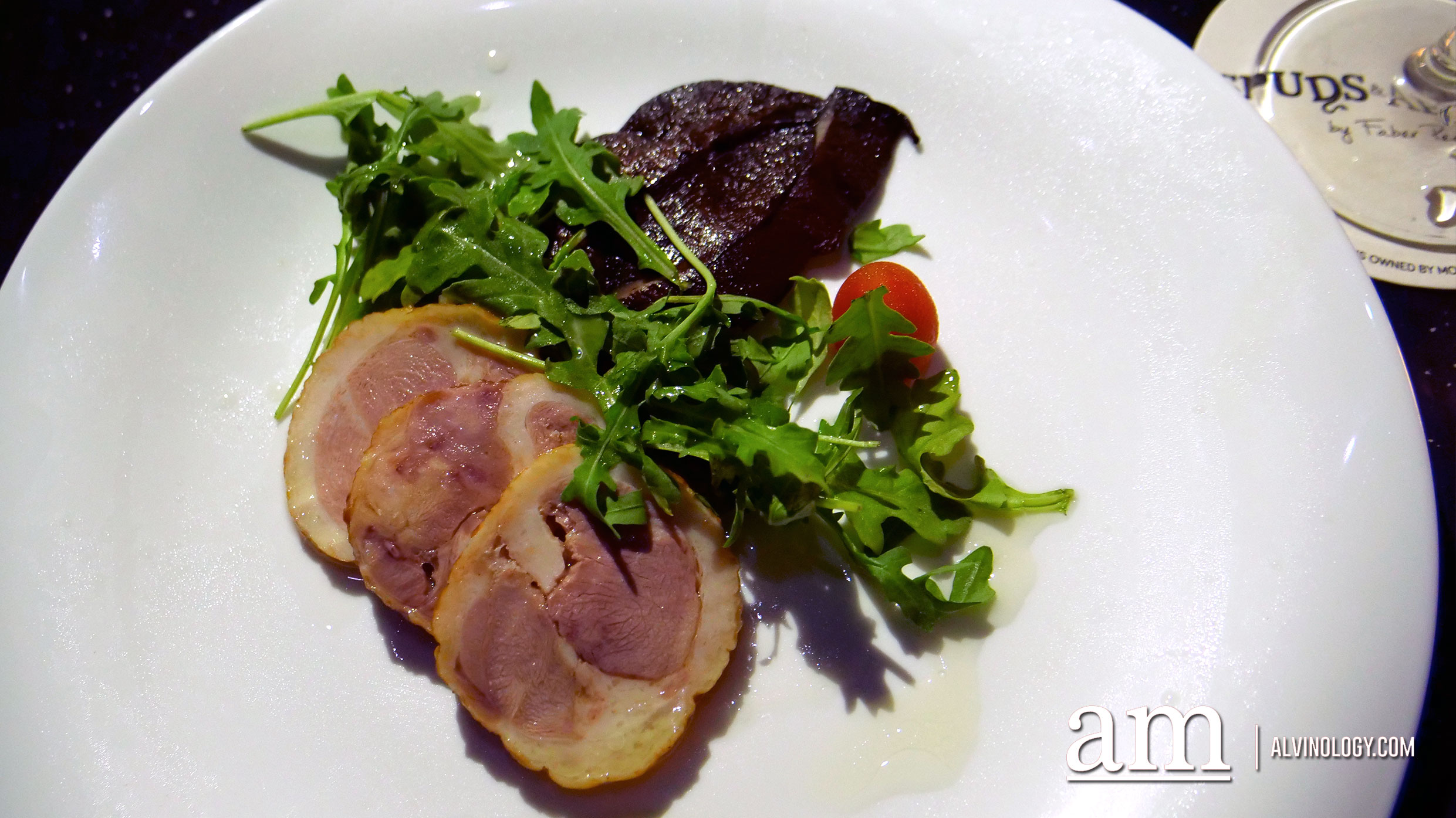 Smoked Duck Breast with Portobello Mushroom