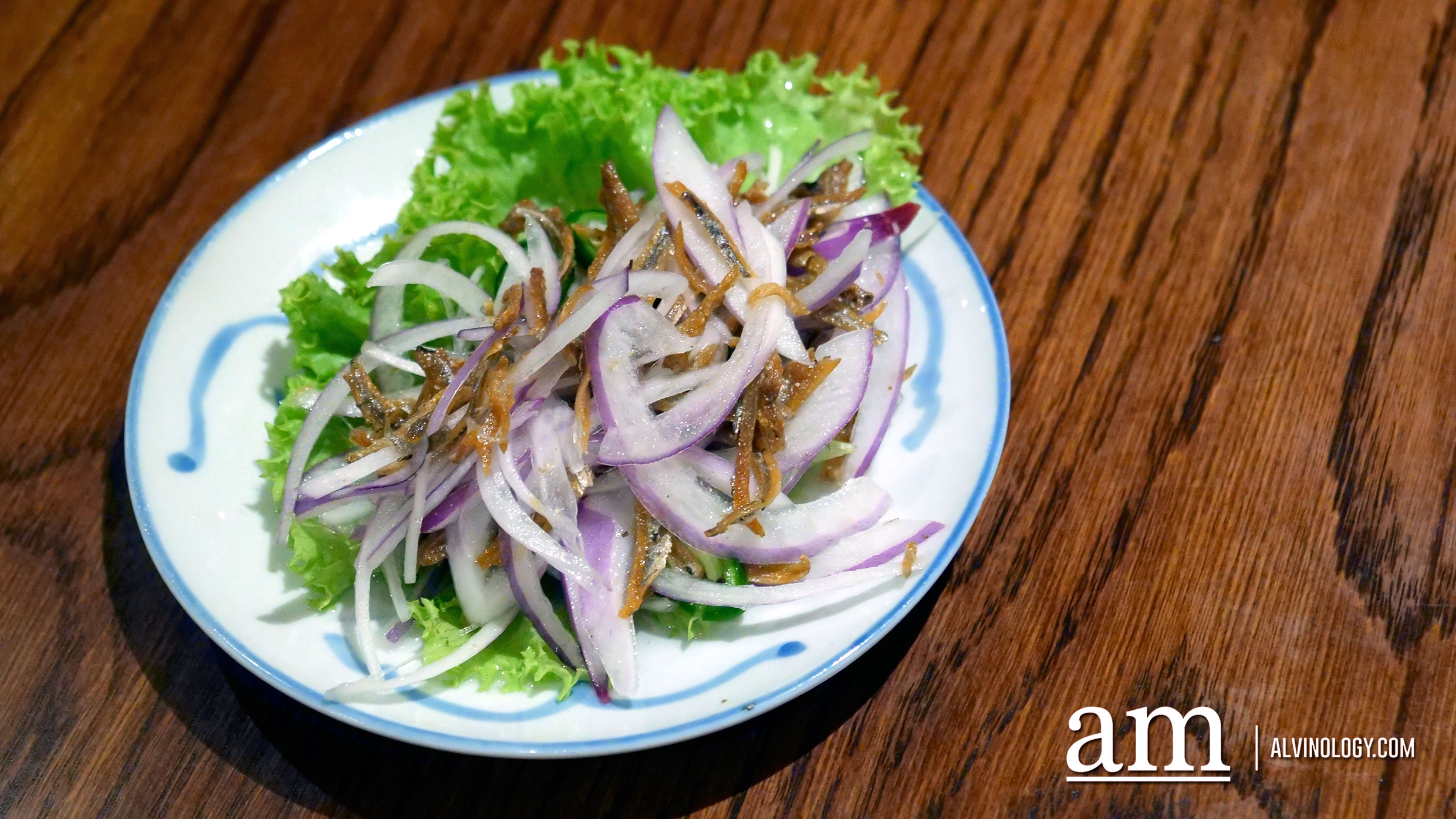 Enjoy a Peranakan Buffet Feast this Christmas at INDOCAFE - The White House Bawang Manis Ikan Bilis (fried anchovies and onions salad)
