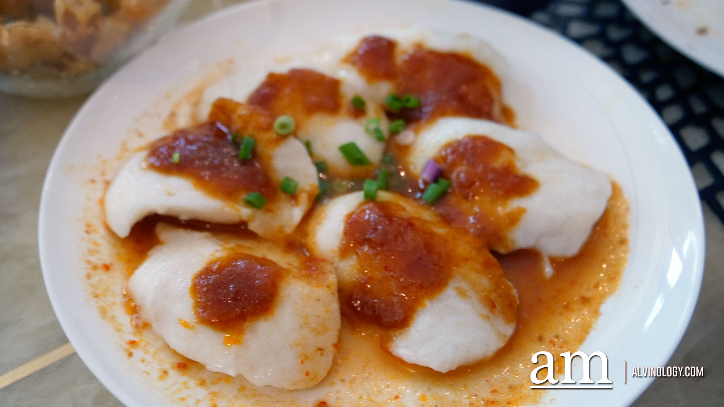 Steamed fish with housemade sauce 