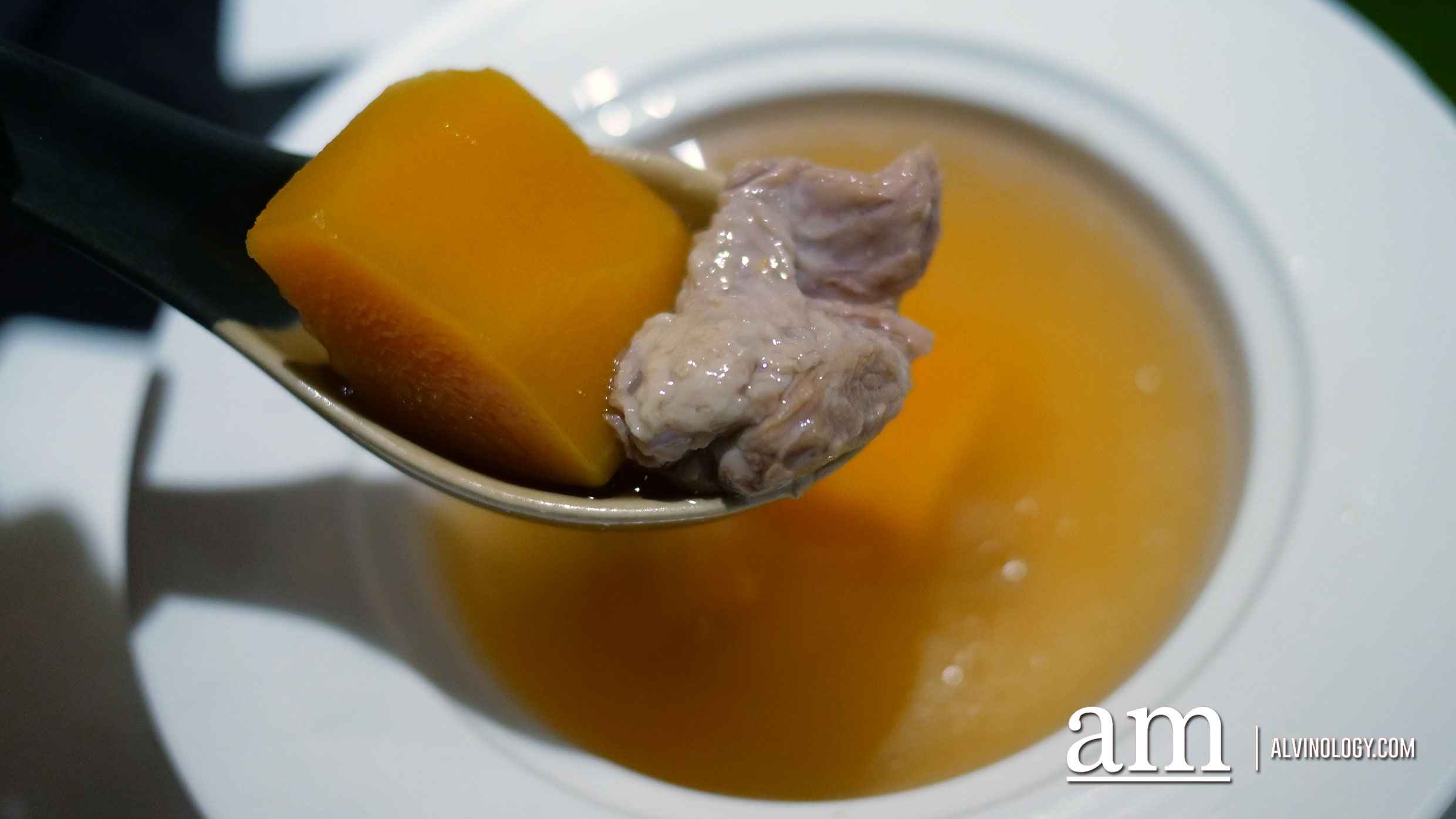 Winter Pumpkin and Spare Rib Broth
