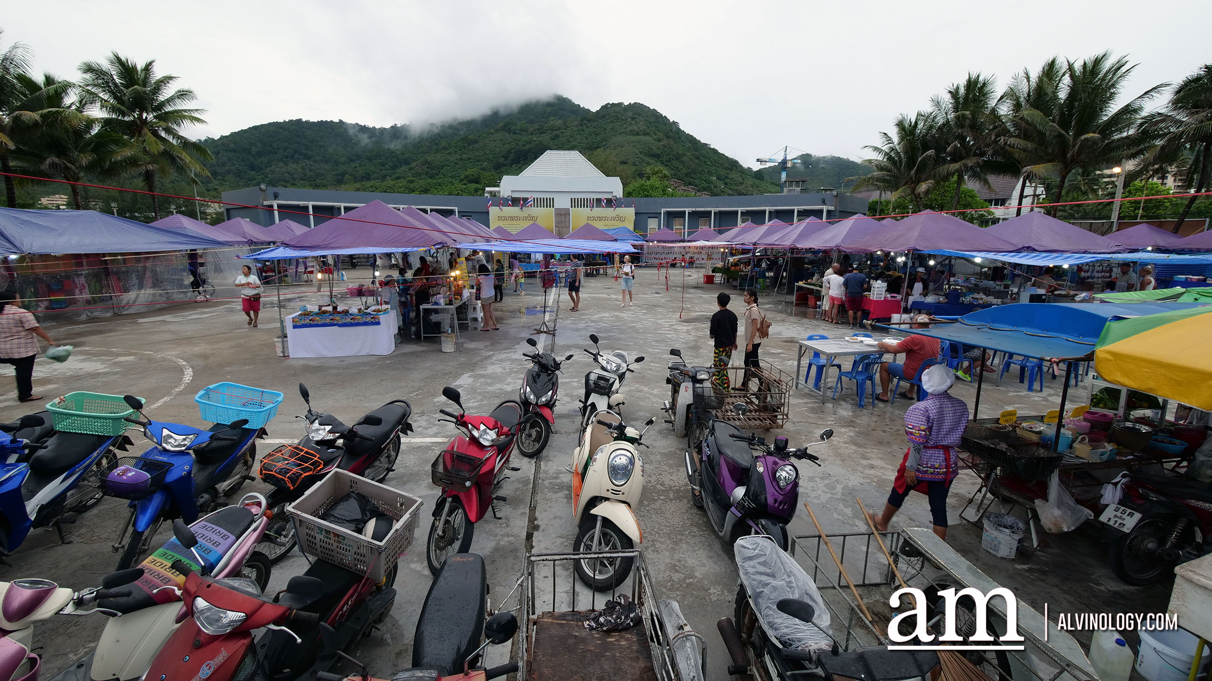 Local night market