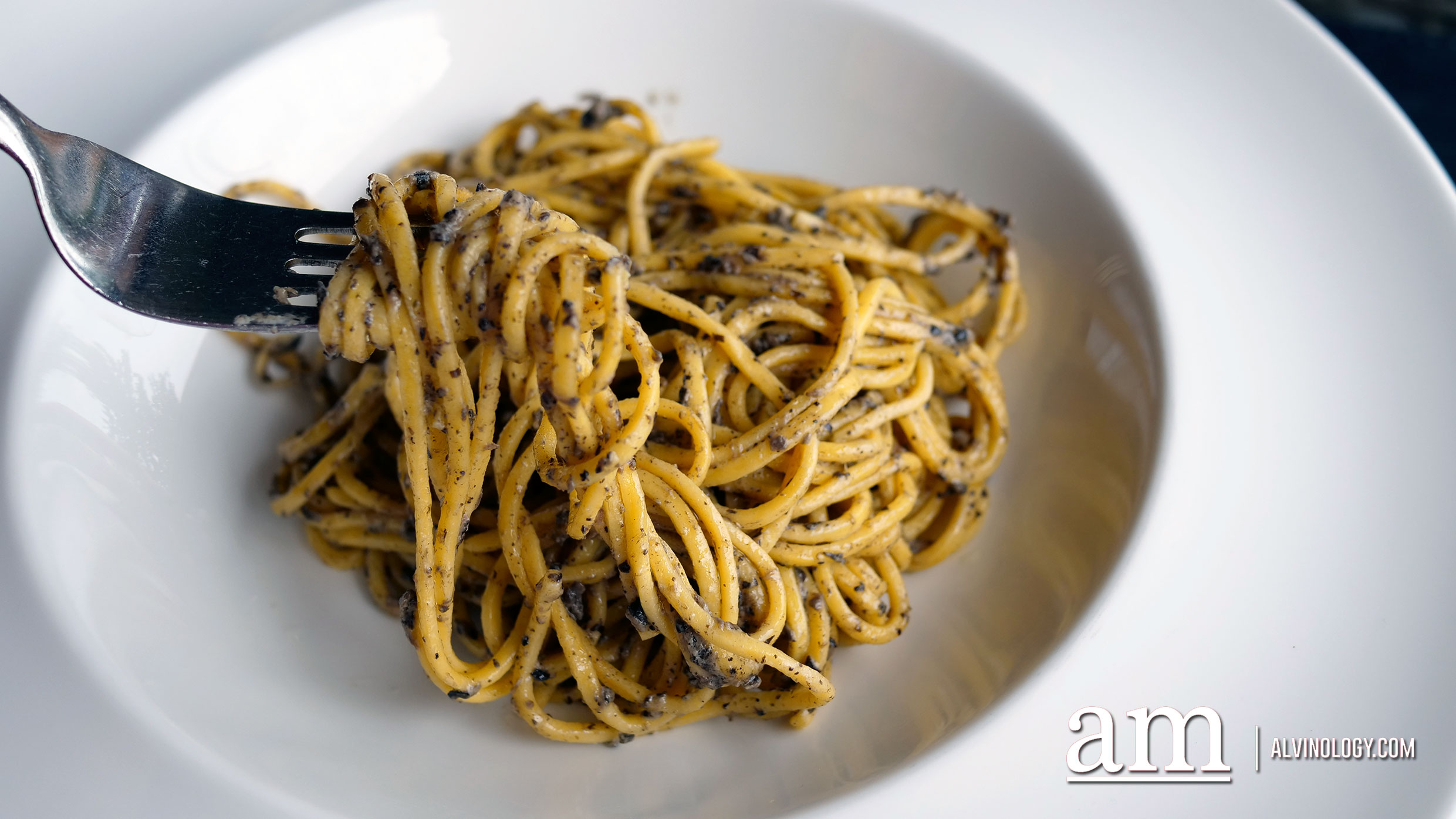 Taglierini with Black Truffle Cream Sauce