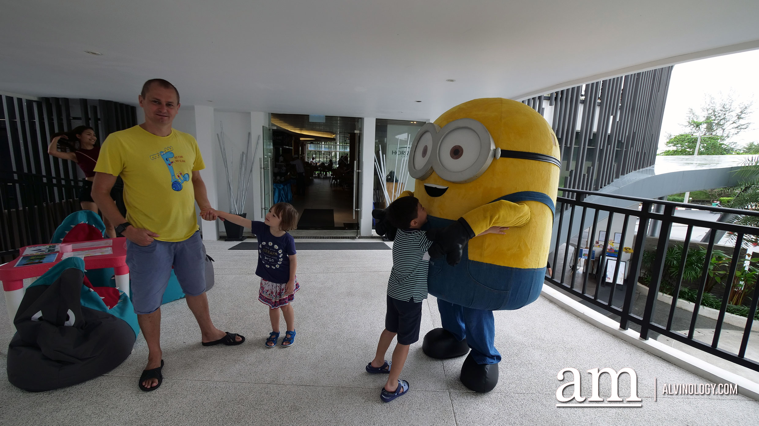 Meet and greet with costume characters like the Minions, Pikachu and more 