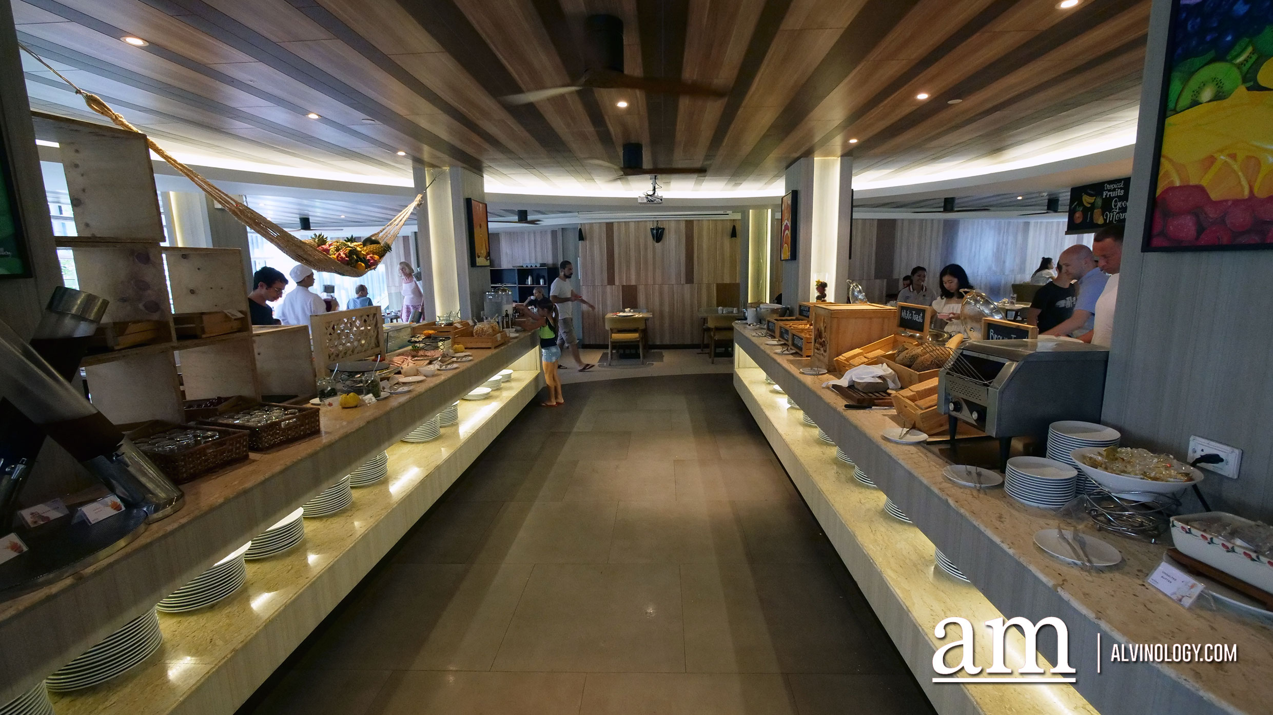Buffet spread 