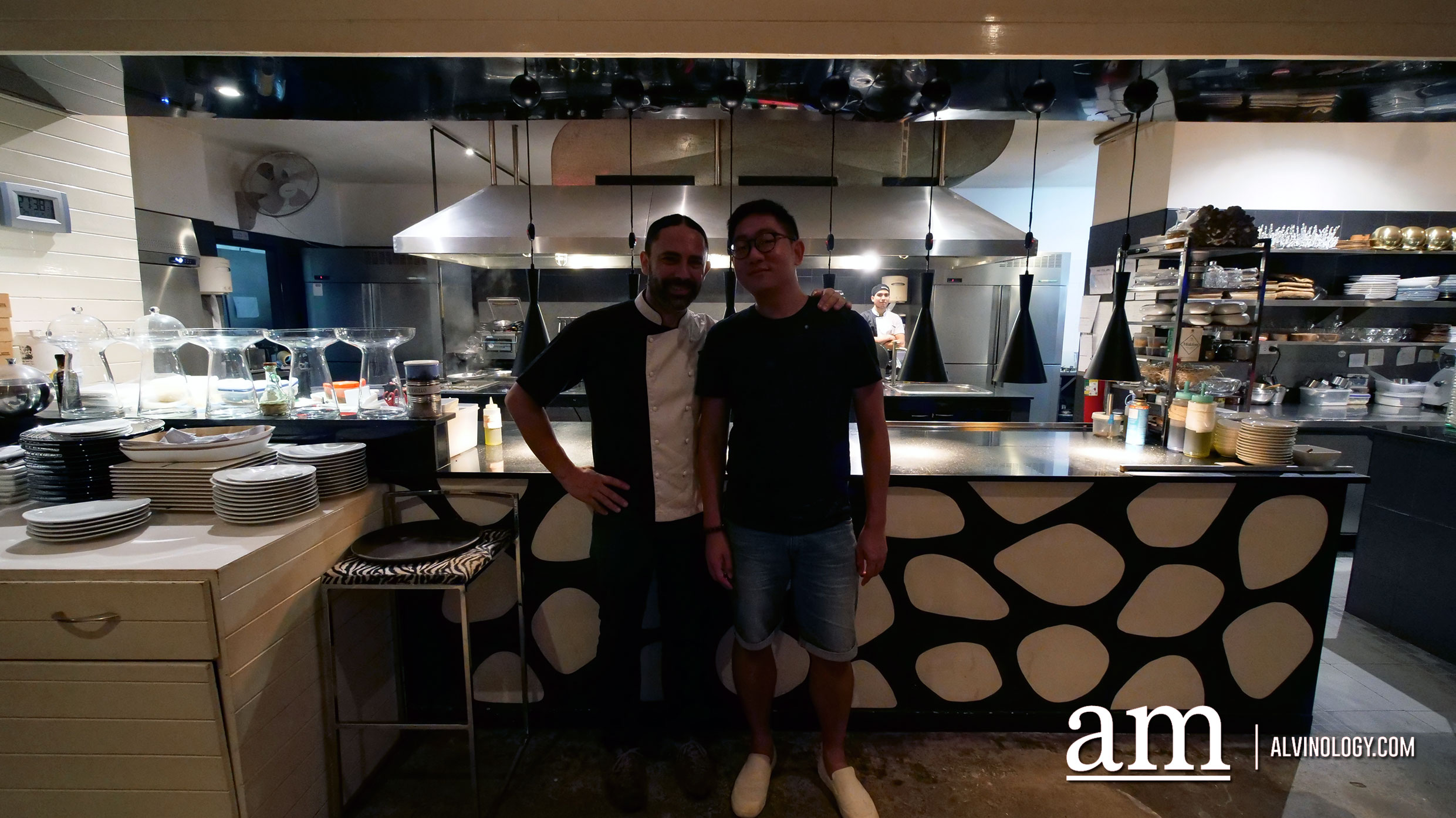 Me with Chef Alessandro Frau
