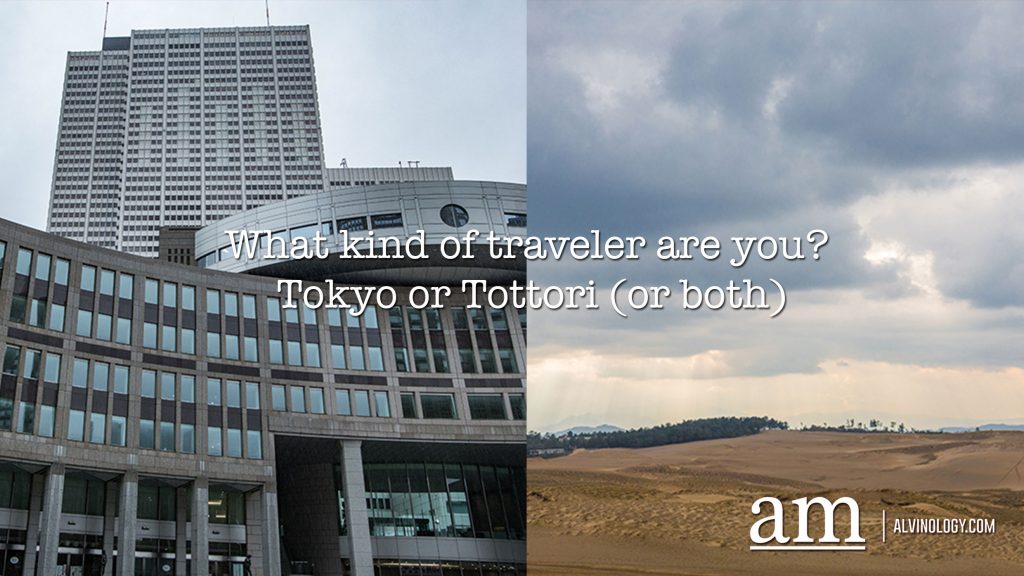 A Tale of Two Cities: Tokyo x Tottori - Alvinology