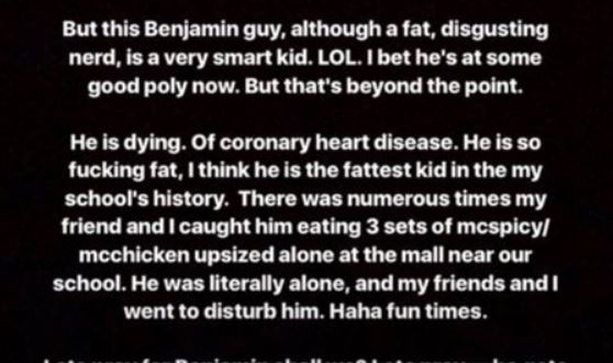 This guy bullies his fat seatmate and takes pride in it This guy bullies his fat seatmate and takes pride in it - Alvinology