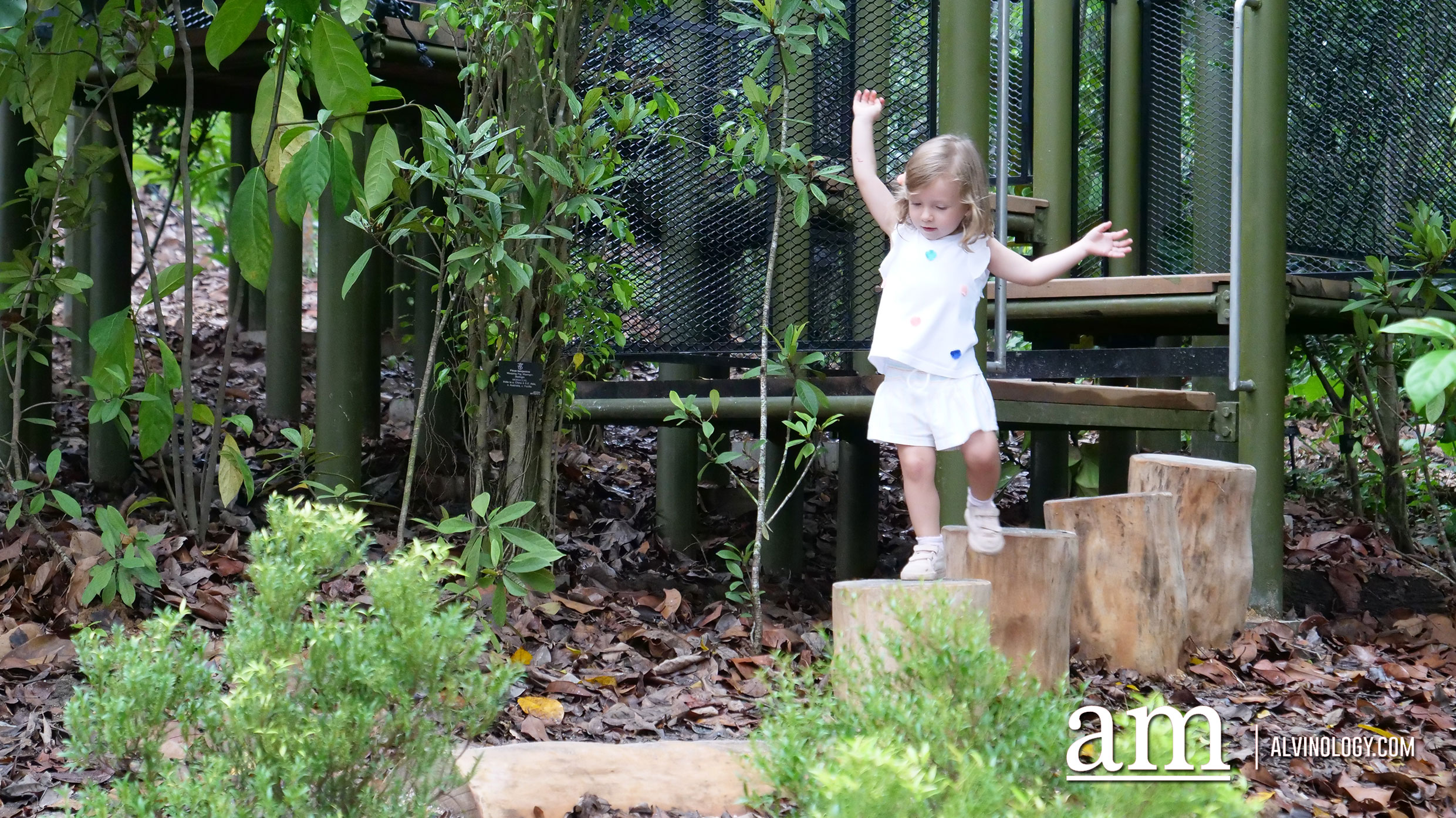 Jacob Ballas Children's Garden - Largest Children's Garden in Asia A kid at play