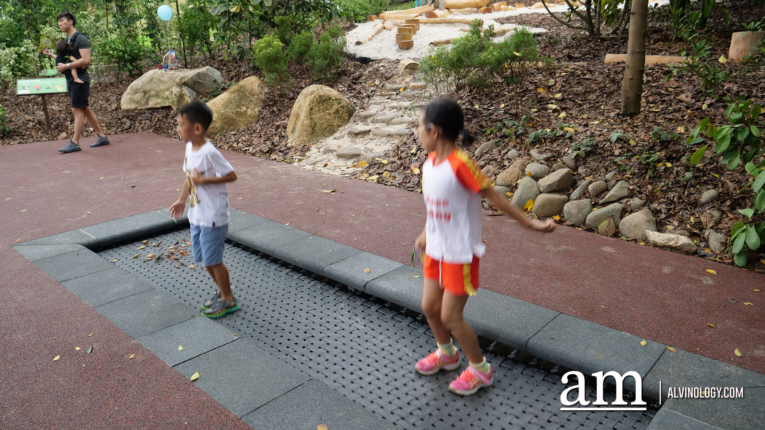 Jacob Ballas Children's Garden - Largest Children's Garden in Asia Trampoline