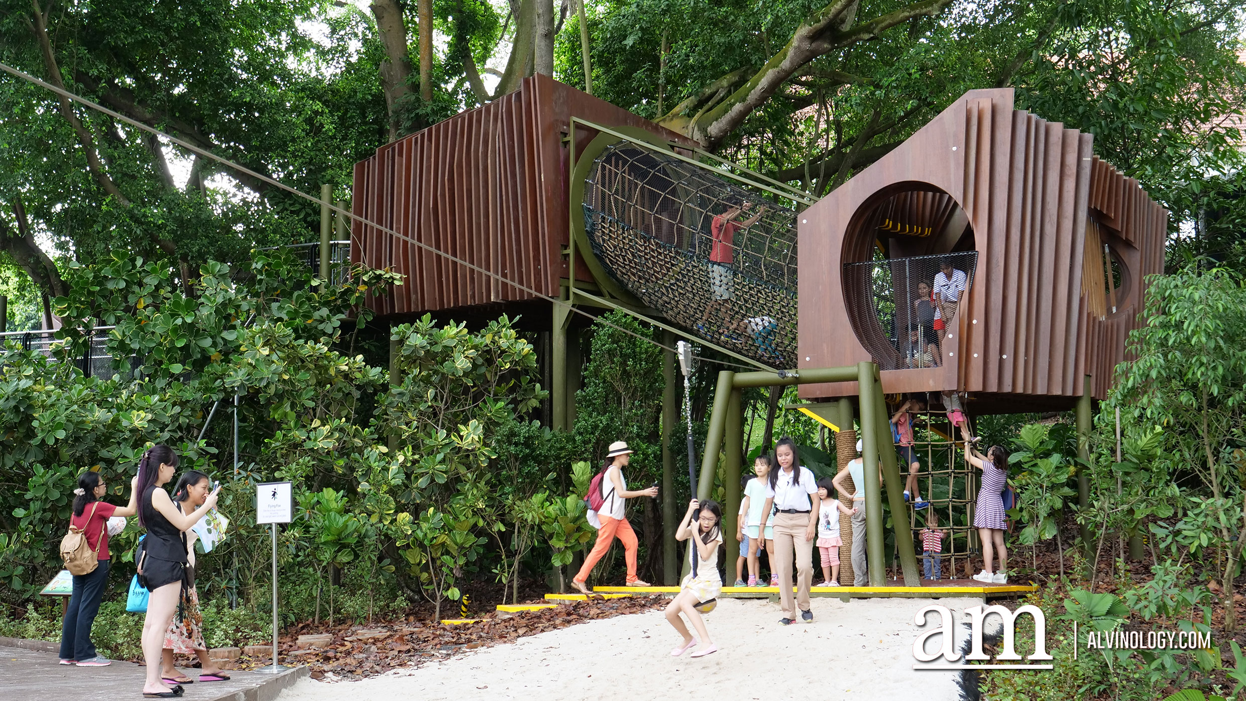 Jacob Ballas Children's Garden - Largest Children's Garden in Asia Treehouse